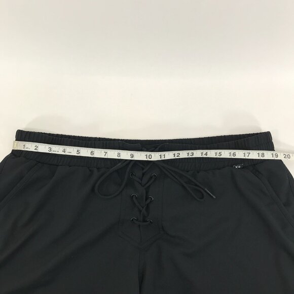 TomboyX Swim 7" Board Short Women's Plus Size 2X Black Rainbow Relaxed Pride - Picture 3 of 9